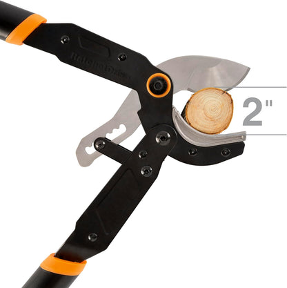 28” Garden Bypass Loppers, Tree Trimmer with 1.5" Cut Capacity