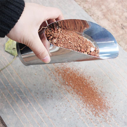 Soil Scoops Transplanting Set Portable Gardening Shovel for Precise Soil Loosening Digging and Scooping Small Hand Tools for Bonsai Succulents Cacti 6.69 X 2.95 X 1.77 in