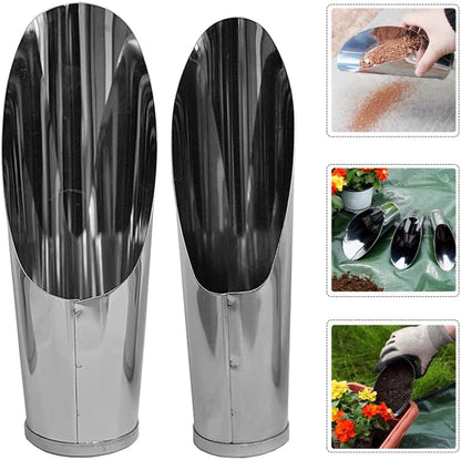 Soil Scoops Transplanting Set Portable Gardening Shovel for Precise Soil Loosening Digging and Scooping Small Hand Tools for Bonsai Succulents Cacti 6.69 X 2.95 X 1.77 in