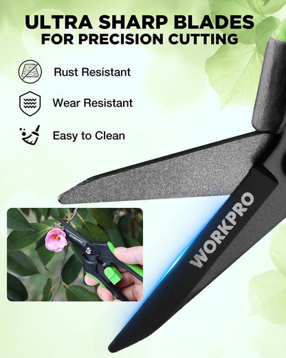 2-Pack 6-Inch Garden Pruning Shears