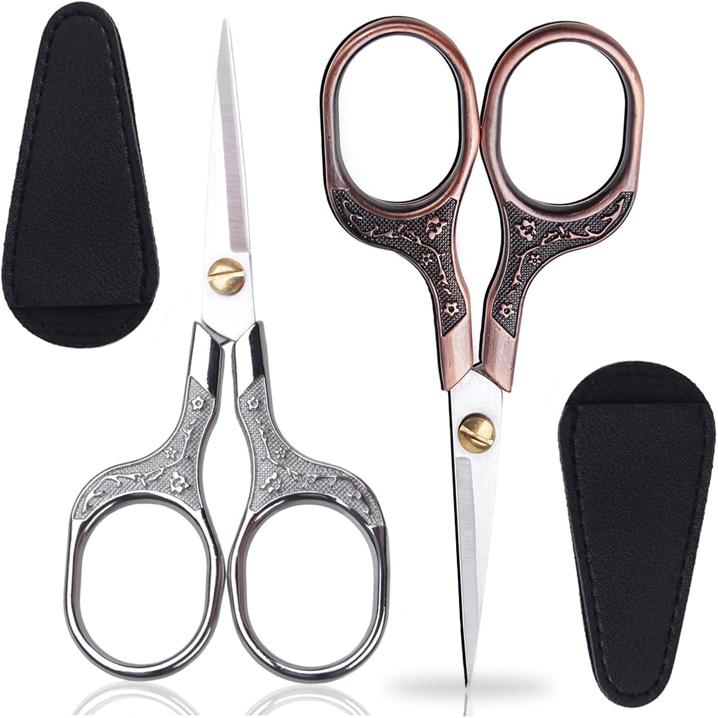 Small Sharp Scissors, 5 Inch Embroidery Hair Trimming Scissors