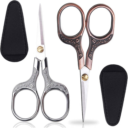 Small Sharp Scissors, 5 Inch Embroidery Hair Trimming Scissors