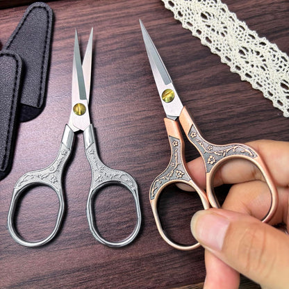 Small Sharp Scissors, 5 Inch Embroidery Hair Trimming Scissors