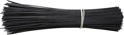 300Pcs Plastic Twist Ties, Garden Plant Twist Tie Cable Tie, Plastic Cable Ties for Bread Candy Bags, Gift Bags (Black,8 Inches)