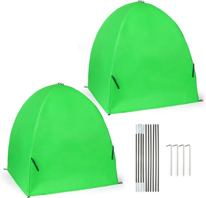 Plant Covers Freeze Protection, 2-Pack Frost Blanket for Trees Shrubs