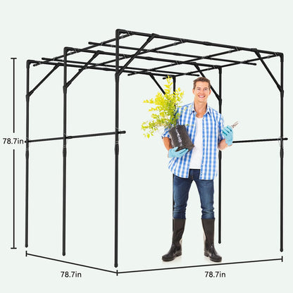 Tall Garden Arch Trellis for Climbing Plant, 87" H Metal Trellis Archway