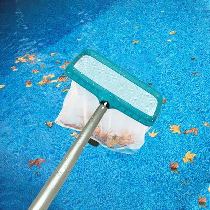 Pool Skimmer Leaf Rake Net, Fine Mesh Deep Nylon Bag (Not Pole)