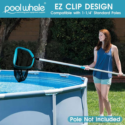 Pool Skimmer Leaf Rake Net, Fine Mesh Deep Nylon Bag (Not Pole)