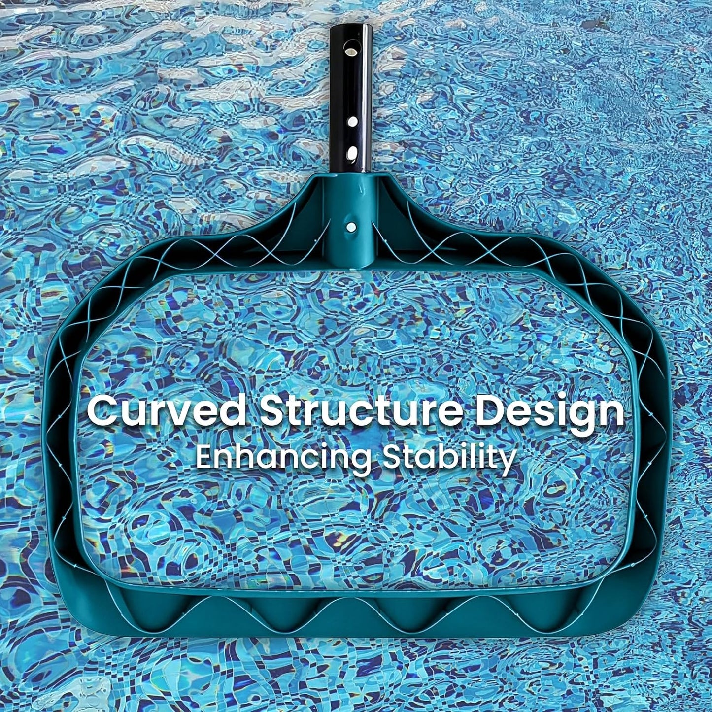 Pool Skimmer Leaf Rake Net, Fine Mesh Deep Nylon Bag (Not Pole)