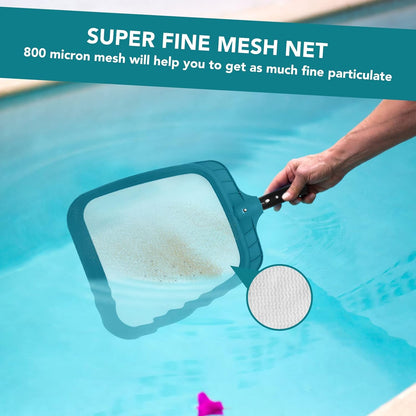 Pool Skimmer Leaf Rake Net, Fine Mesh Deep Nylon Bag (Not Pole)