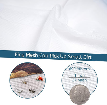 Pool Skimmer Leaf Rake Net, Fine Mesh Deep Nylon Bag (Not Pole)