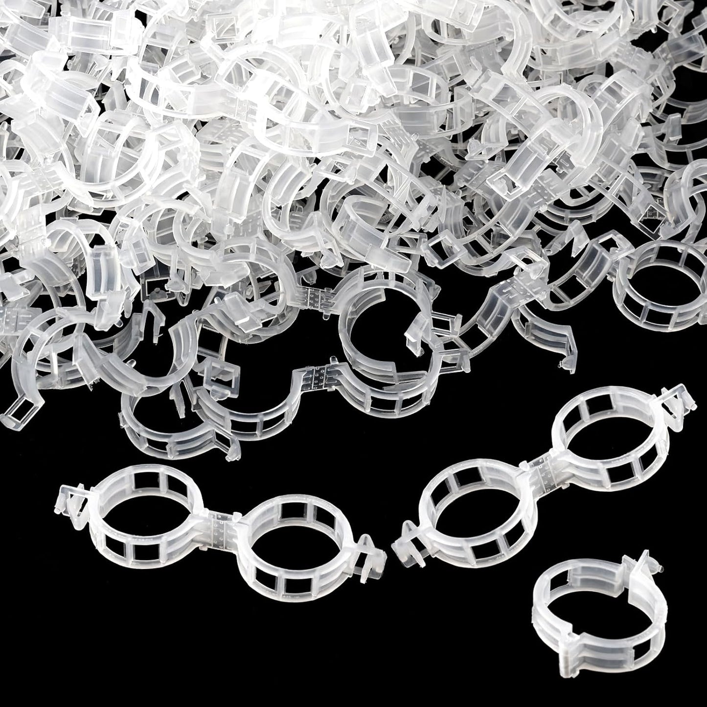 150 Pcs Plant Clips 0.25 Inch Hole for Climbing Tomato Grape Vine