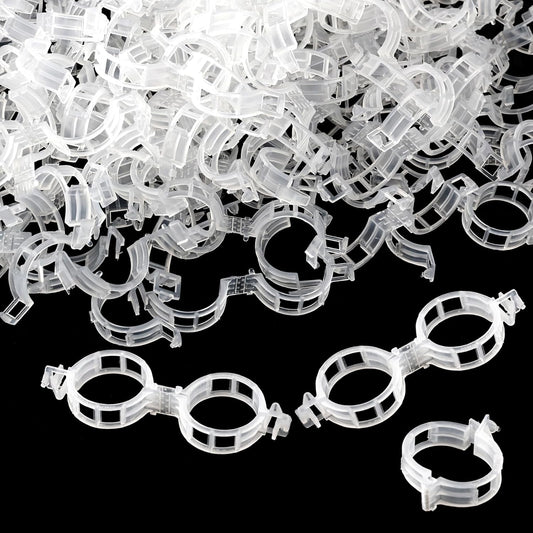 150 Pcs Plant Clips 0.25 Inch Hole for Climbing Tomato Grape Vine