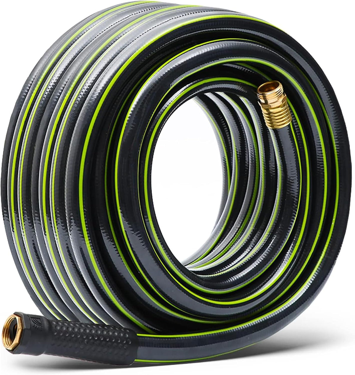 Leader Short Garden Hose 3/4 in. x 10 ft. - Heavy Duty Lightweight PVC Water Hose - Flexible, No Kink, Leakproof, Male to Female Fittings - 200PSI Work & 500PSI Burst, for Lawn & Commercial Use
