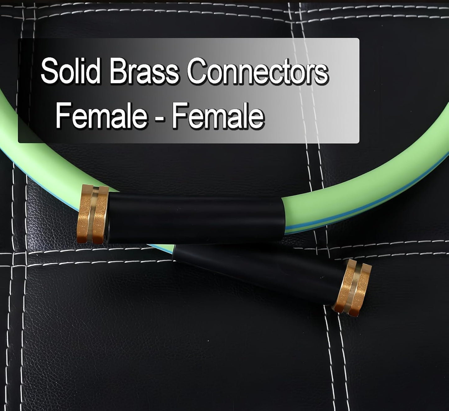 Female to Female Short Leader Garden hose 3/4 inch ID 4 ft