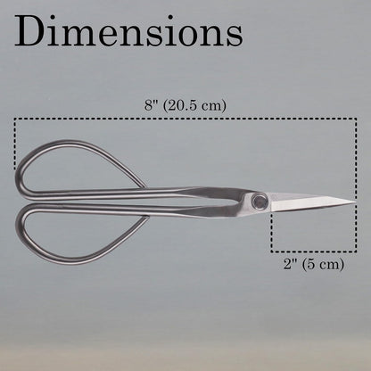7.2" Black Bonsai Trimming Shear - 1 Piece