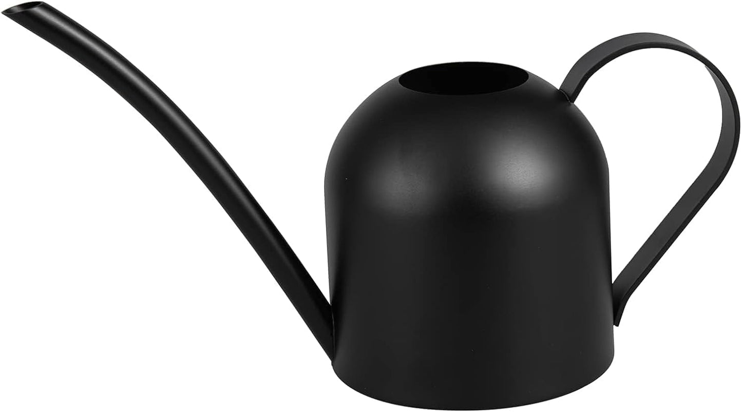 30oz Indoor Plant Watering Can Stainless Steel Long Spout, Rose Gold