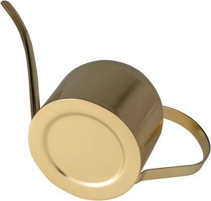 30oz Indoor Plant Watering Can Stainless Steel Long Spout, Rose Gold