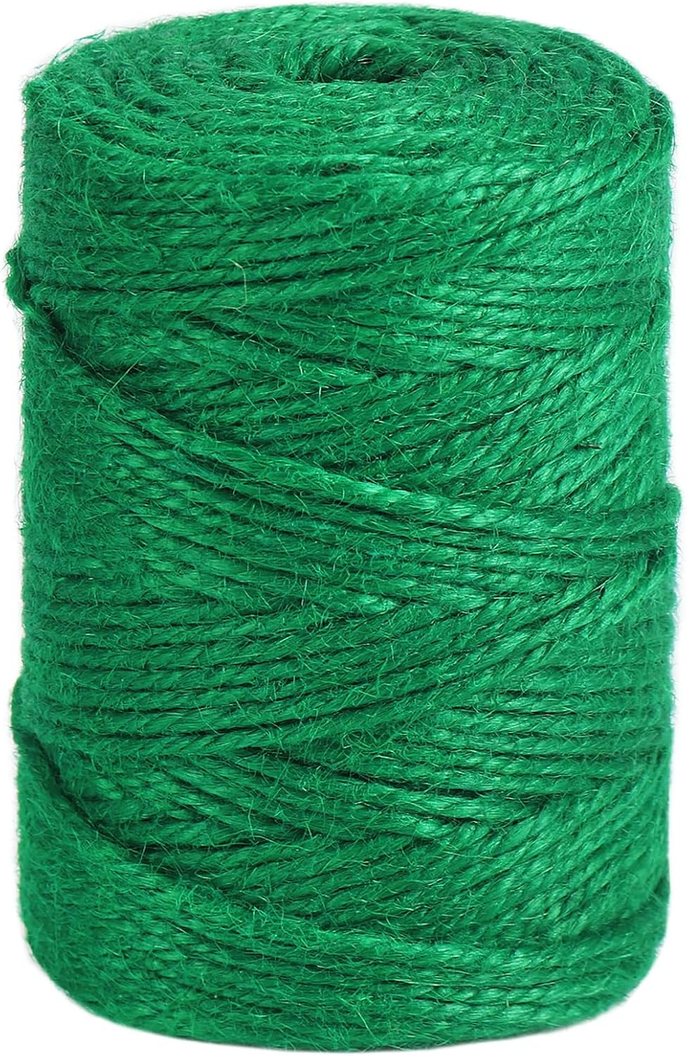 328ft 3mm Jute Garden Twine Green Heavy Duty for Plants
