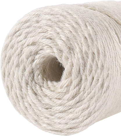 328ft 3mm Jute Garden Twine Green Heavy Duty for Plants
