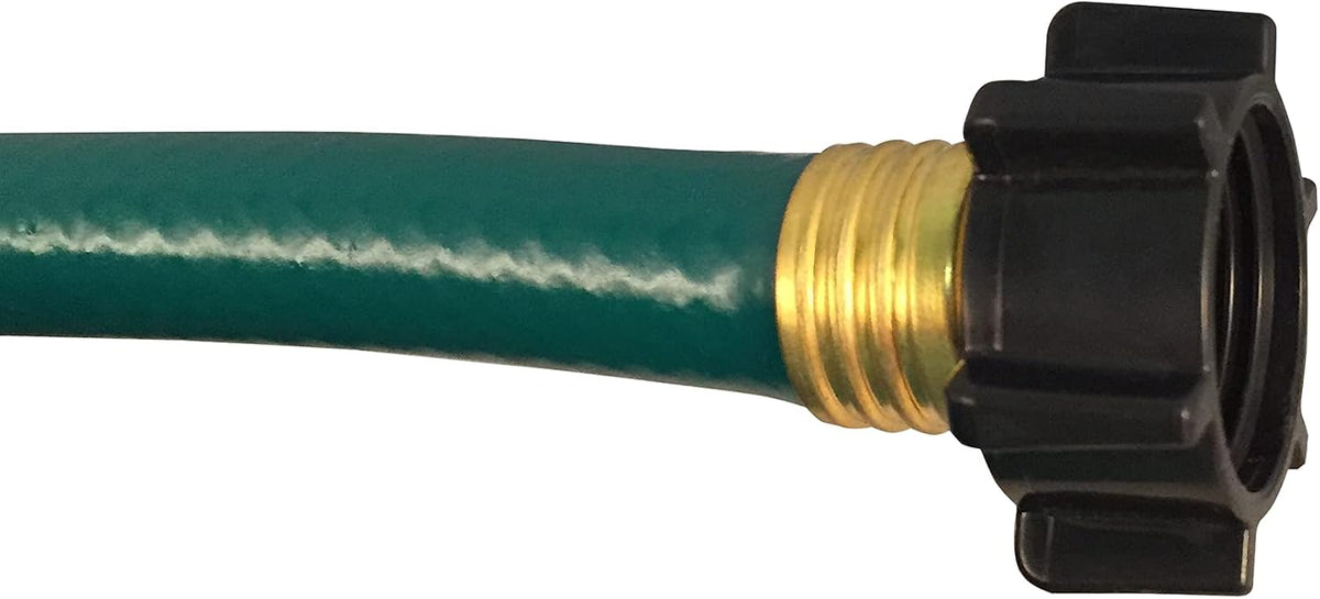 1/2" x 75ft Light Duty Garden Hose – Lightweight, Flexible, Kink-Resistant, Durable Vinyl, Leak-Proof Couplings, Weather-Resistant Water Hose for Lawn, Garden, and Outdoor Use