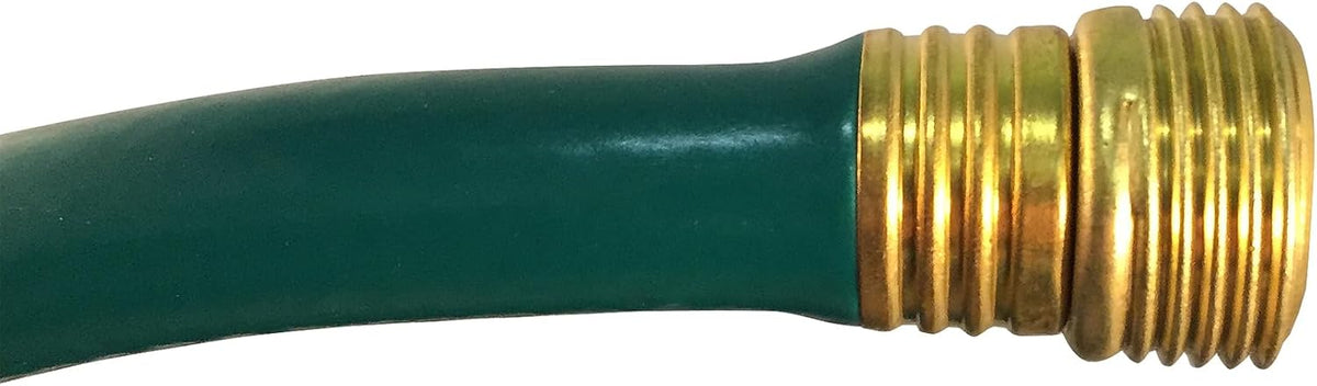1/2" x 75ft Light Duty Garden Hose – Lightweight, Flexible, Kink-Resistant, Durable Vinyl, Leak-Proof Couplings, Weather-Resistant Water Hose for Lawn, Garden, and Outdoor Use