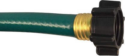 1/2" x 75ft Light Duty Garden Hose – Lightweight, Flexible, Kink-Resistant, Durable Vinyl, Leak-Proof Couplings, Weather-Resistant Water Hose for Lawn, Garden, and Outdoor Use