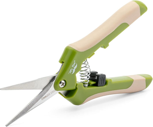 Gardening Scissors, 6.5 Inch, Green