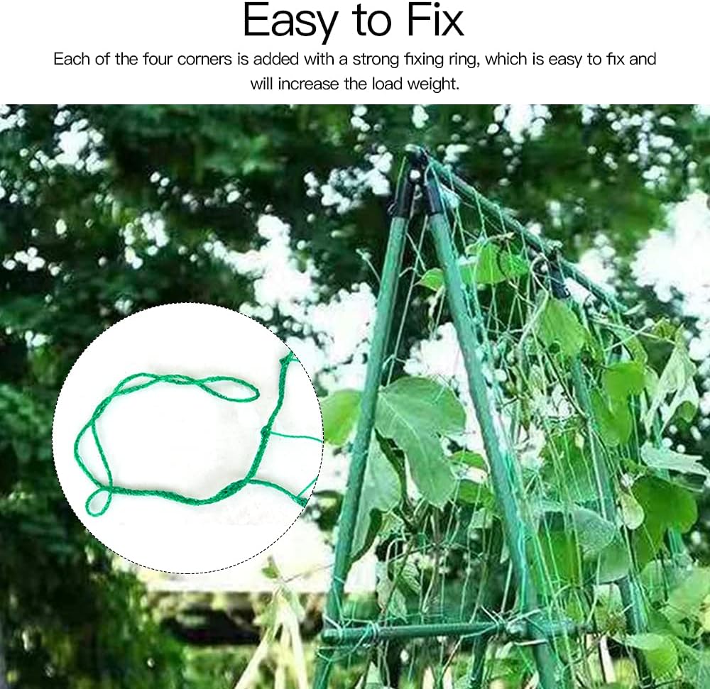 Garden Mesh Netting for Plants, 4 Pack Insect Bird Barrier Netting Mesh with Drawstring, 3.3x4.9 FT Garden Bug Netting Plant Cover for Protect Fruit Tree Vegetable Flowe