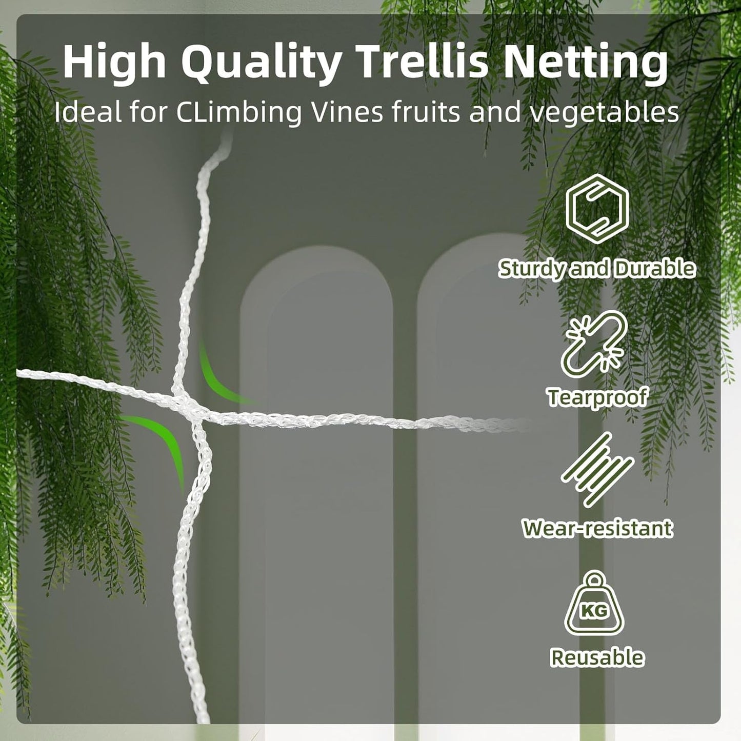 Garden Mesh Netting for Plants, 4 Pack Insect Bird Barrier Netting Mesh with Drawstring, 3.3x4.9 FT Garden Bug Netting Plant Cover for Protect Fruit Tree Vegetable Flowe