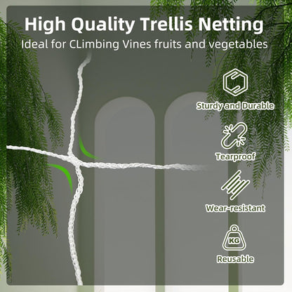 Garden Mesh Netting for Plants, 4 Pack Insect Bird Barrier Netting Mesh with Drawstring, 3.3x4.9 FT Garden Bug Netting Plant Cover for Protect Fruit Tree Vegetable Flowe