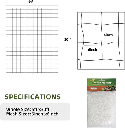 Garden Mesh Netting for Plants, 4 Pack Insect Bird Barrier Netting Mesh with Drawstring, 3.3x4.9 FT Garden Bug Netting Plant Cover for Protect Fruit Tree Vegetable Flowe