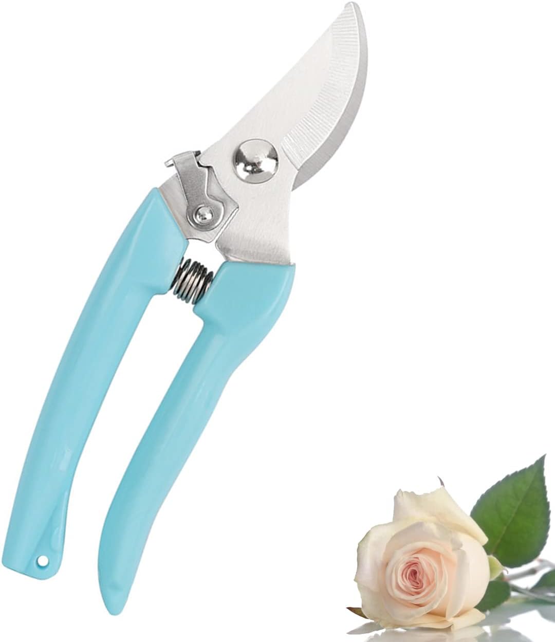 Flower Scissors Set, 2 Pack Premium Thickened Stainless Steel Floral Shears, Strong Pruner for Flowers, Branches and Leaves, Upgrade