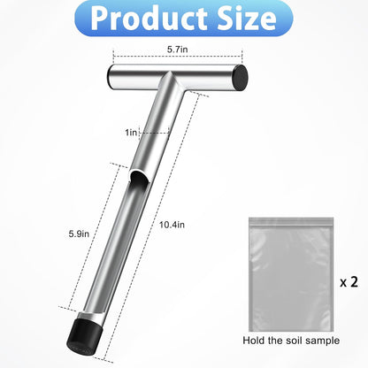 12 Inch Stainless Steel Soil Sampler Probe
