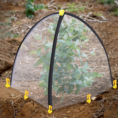 2 PCS Insect Barrier Plant Tent Cover-22 x 22 x 23 Inch Bug Guard Cover with Stakes-Insect Bird Barrier Netting Mesh for Protect Vegetable Plants Fruits Flowers from Birds Animal Eating