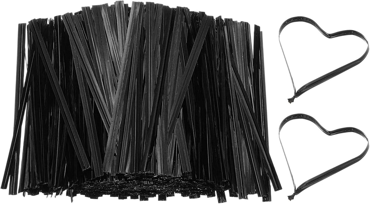 Bag Twist Ties 3 Inch, 800 Pcs Metallic Bread Ties for Treat Plastic Bags Gift Wrapping Candy Coffee Bag Plant Party Cake Favor, Silver