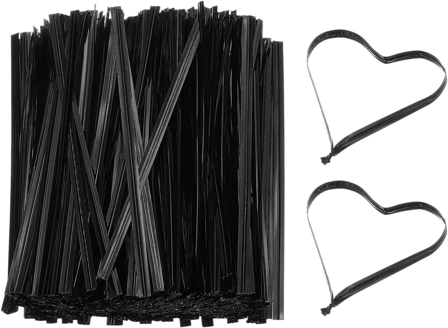 Bag Twist Ties 3 Inch, 800 Pcs Metallic Bread Ties for Treat Plastic Bags Gift Wrapping Candy Coffee Bag Plant Party Cake Favor, Silver