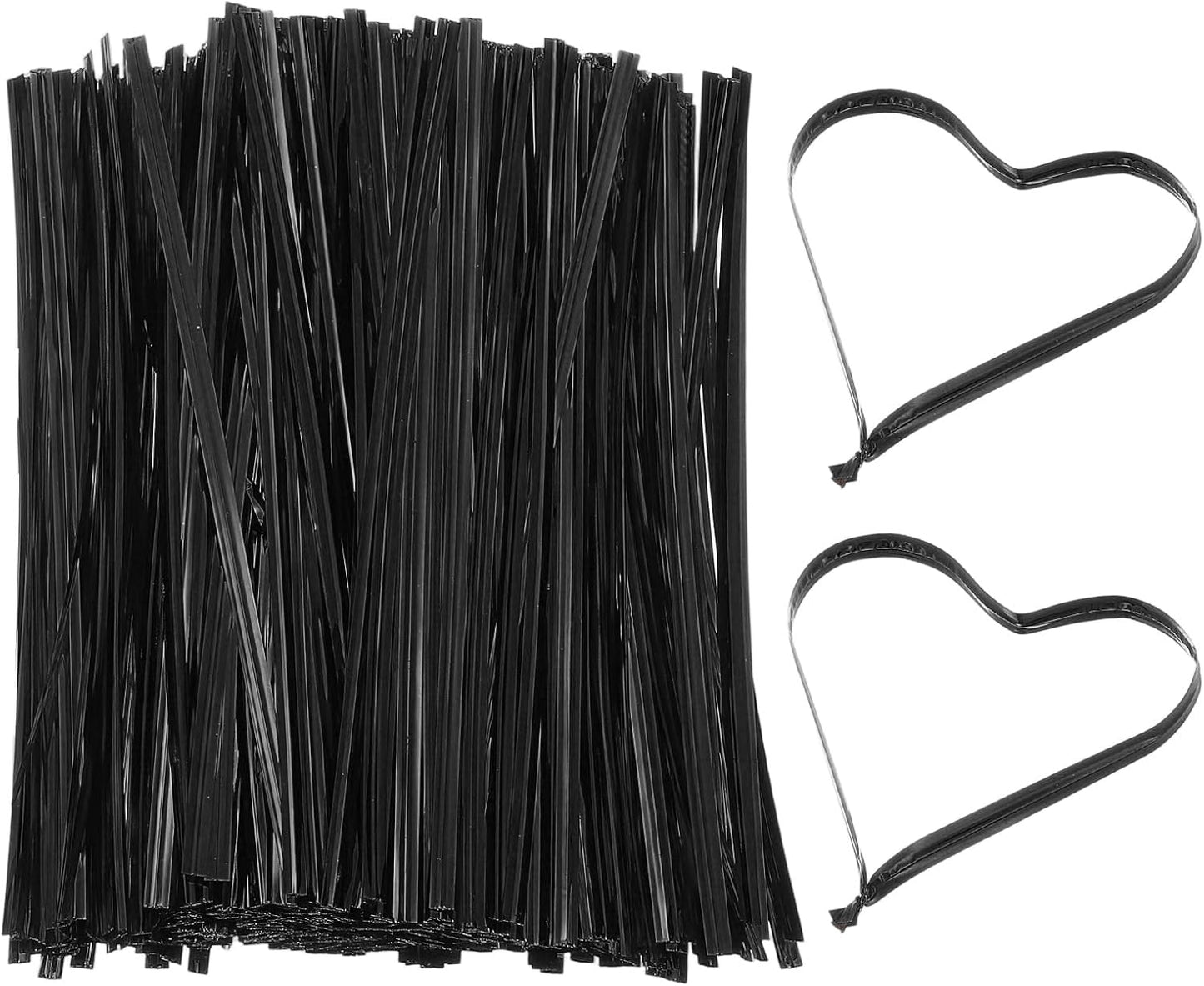 Bag Twist Ties 3 Inch, 800 Pcs Metallic Bread Ties for Treat Plastic Bags Gift Wrapping Candy Coffee Bag Plant Party Cake Favor, Silver