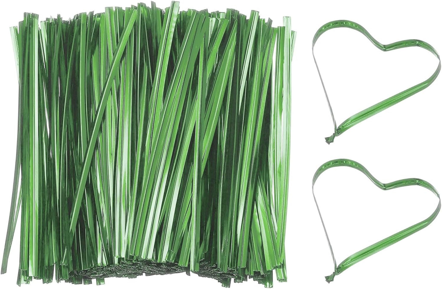 Bag Twist Ties 3 Inch, 800 Pcs Metallic Bread Ties for Treat Plastic Bags Gift Wrapping Candy Coffee Bag Plant Party Cake Favor, Silver