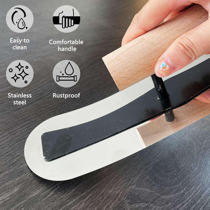 3 Pack Plaster Finishing Trowel Set, Paint Plastering Hand Tool