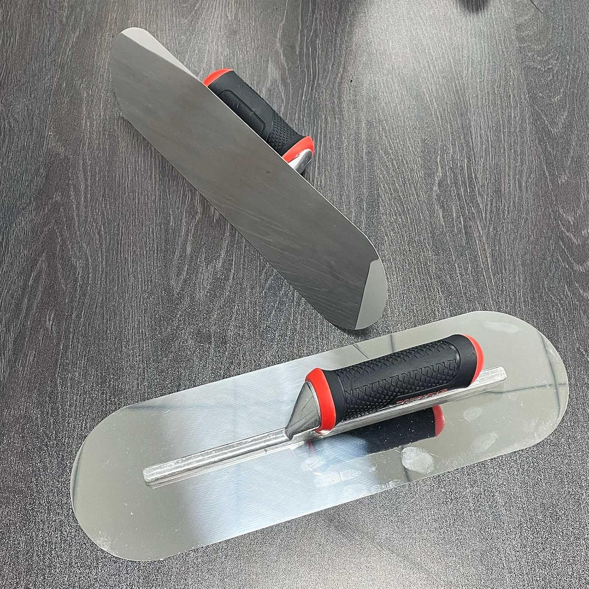 3 Pack Plaster Finishing Trowel Set, Paint Plastering Hand Tool