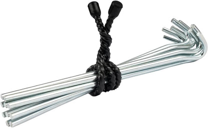 Original Reusable Silicone Twist Ties - 24in Black, Wire Wraps for Cords, Electronic & Fishing Rod Ties