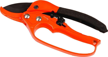Ratchet Shears Compact Durable Lightweight Ergonomic Portable Versatile Outdoor Pruning Shears with Secure Locking Mechanism 8" Hardened Steel Blades & Comfortable Hand Grip