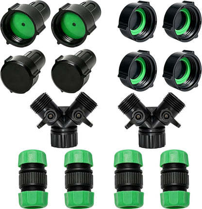 1/2" Soaker Hose Fittings Repair Kit-Repair Connector Couplings Set