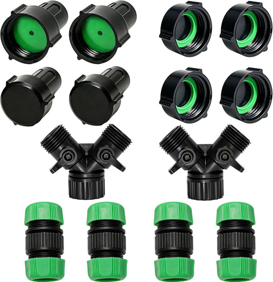 1/2" Soaker Hose Fittings Repair Kit-Repair Connector Couplings Set