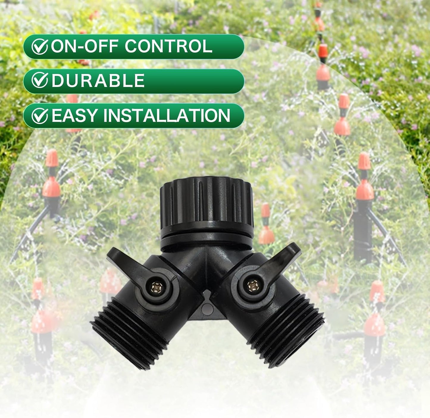 1/2" Soaker Hose Fittings Repair Kit-Repair Connector Couplings Set