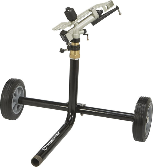 Wheeled Sprinkler, 63 GPM, 5 Nozzles, 150ft. Coverage