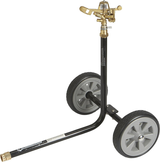 Wheeled Sprinkler, 63 GPM, 5 Nozzles, 150ft. Coverage
