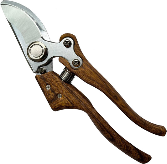 Pruning shears for gardening, Floral cutter, German Stainless Steel Blades, 1 inch Cut Capacity, Garden Snips for flowers with Non-Slip Handle, Lightweight & Ergonomic Professional
