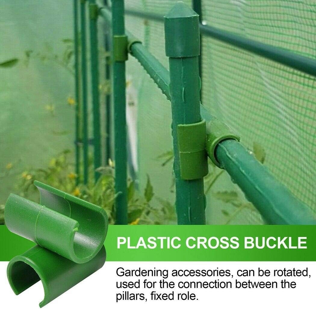 Adjustable Plant Trellis Connector Clip Plastic Plant Connector Stakes
